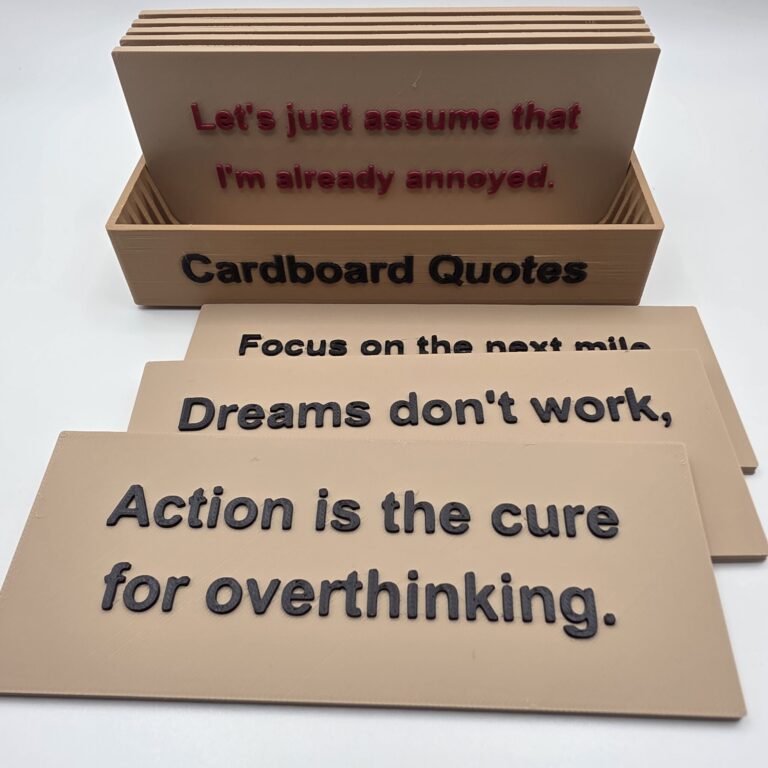 Cardboard Quotes: The "Custom 8-Pack" Builder Bundle