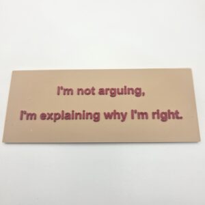 Arguing Right
