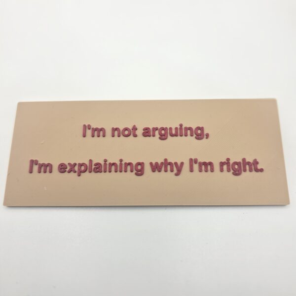 Arguing Right