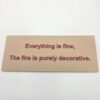 Fire Decorative
