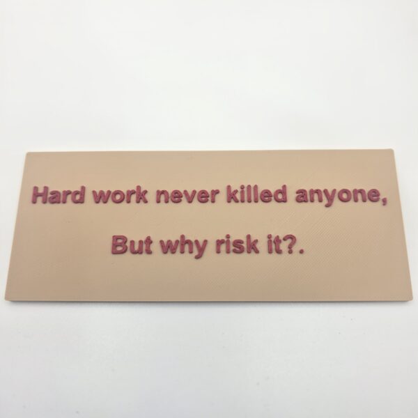 Hard Work