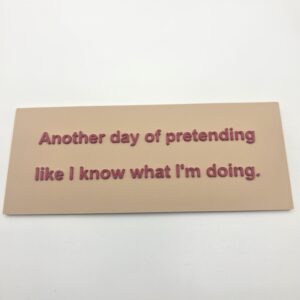 Prentending Know