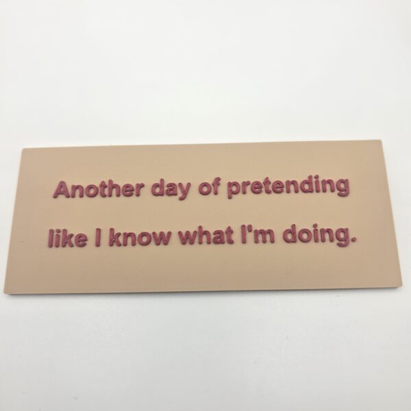 Prentending Know