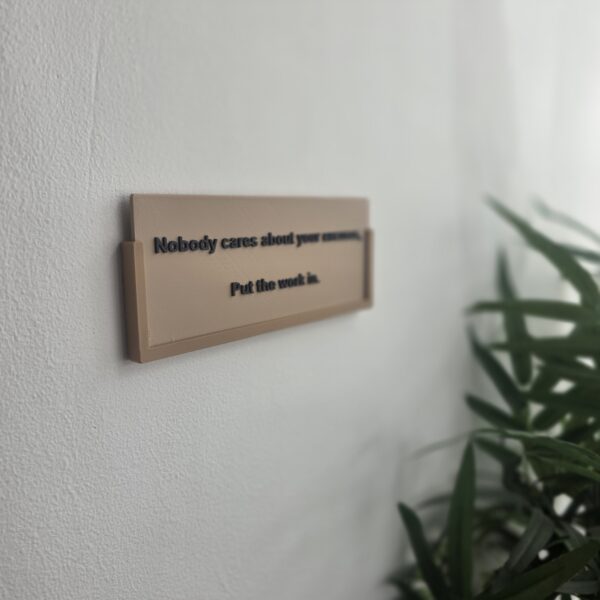 Put Work In Wall