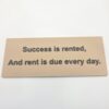Sucess Rented