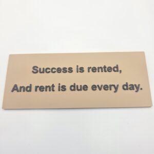 Sucess Rented